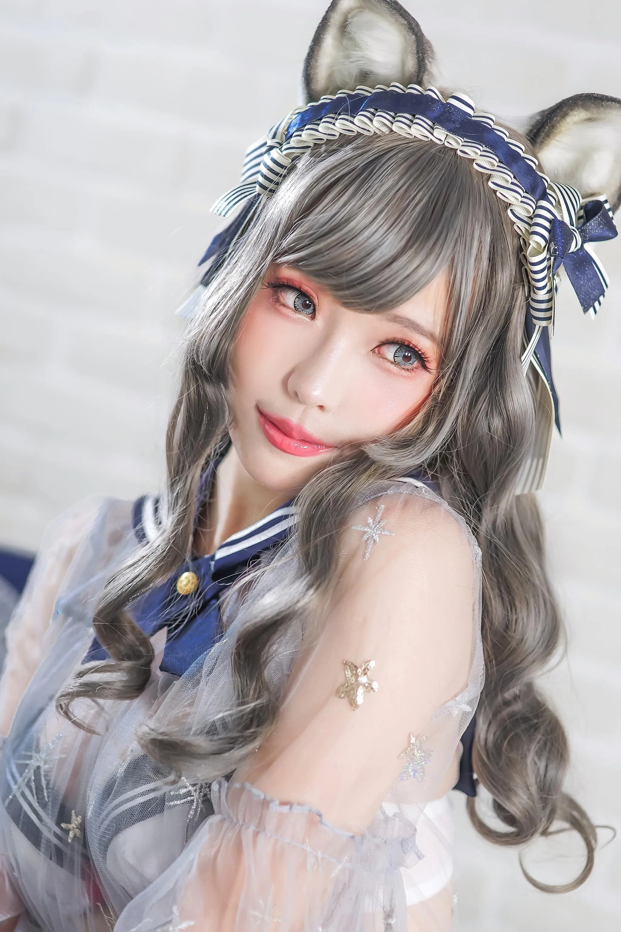 ElyEE子 – NO.47 灰太狼-透明睡裙 [21P]插图4
